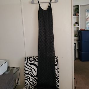 LEGANZA VINTAGE LACE MAXI DRESS